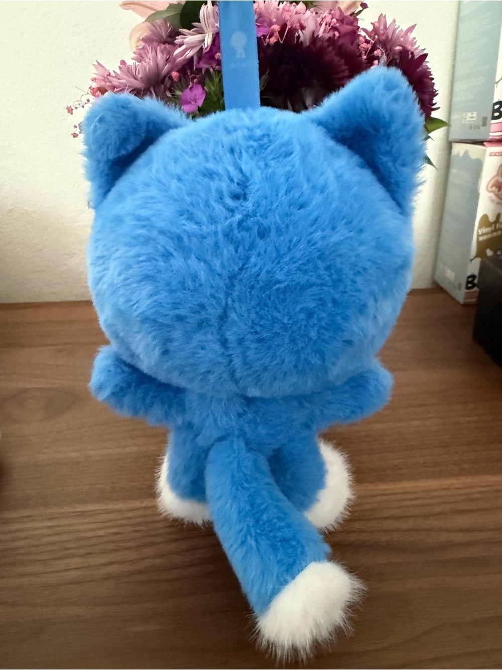 INN'S Silent BLUE FOX Winter Series Vinyl Plush Pendant - Picture 4 of 4
